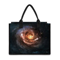 Milky Way Universe Print Canvas Tote Bag