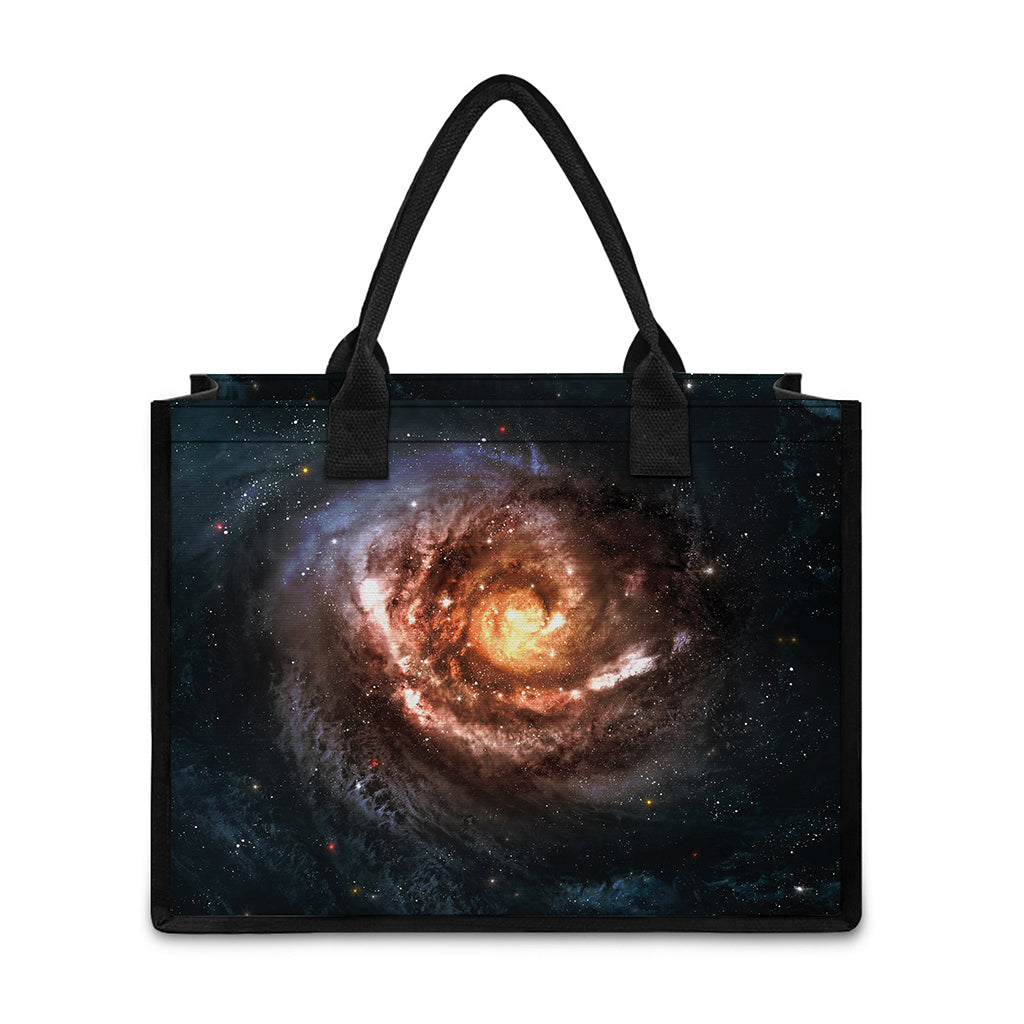 Milky Way Universe Print Canvas Tote Bag