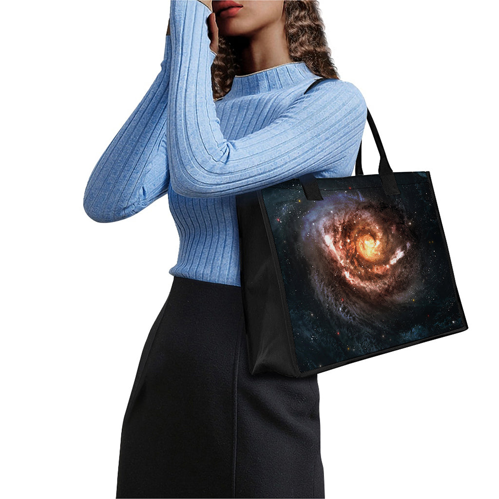 Milky Way Universe Print Canvas Tote Bag
