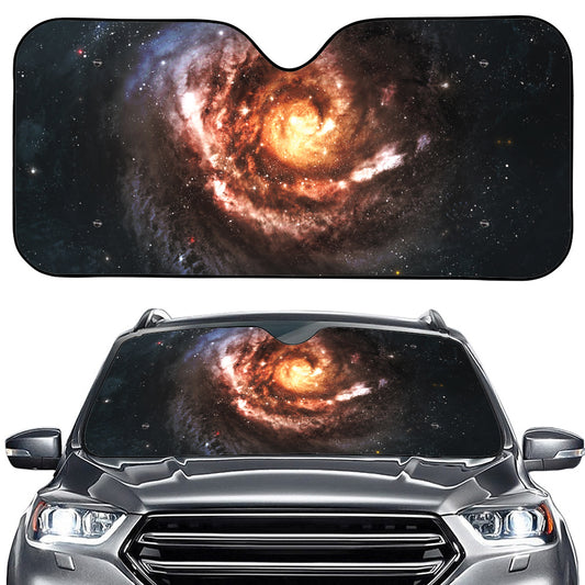 Milky Way Universe Print Car Windshield Sun Shade