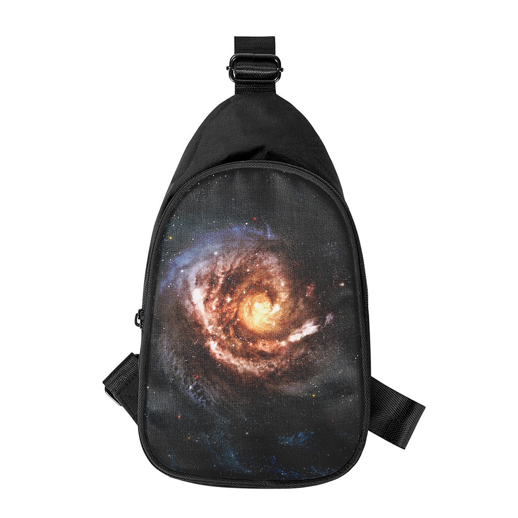 Milky Way Universe Print Chest Bag