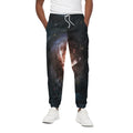Milky Way Universe Print Cotton Sweatpants