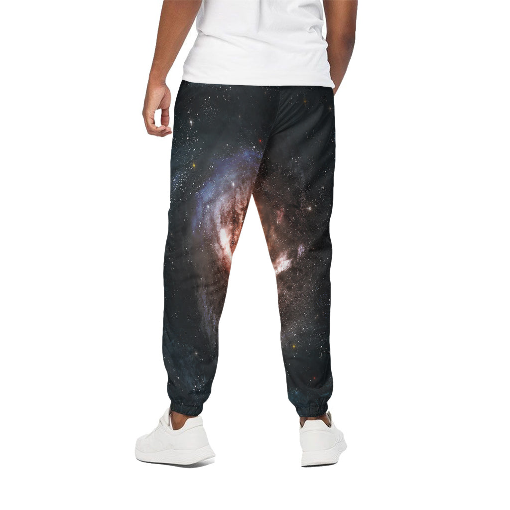 Milky Way Universe Print Cotton Pants