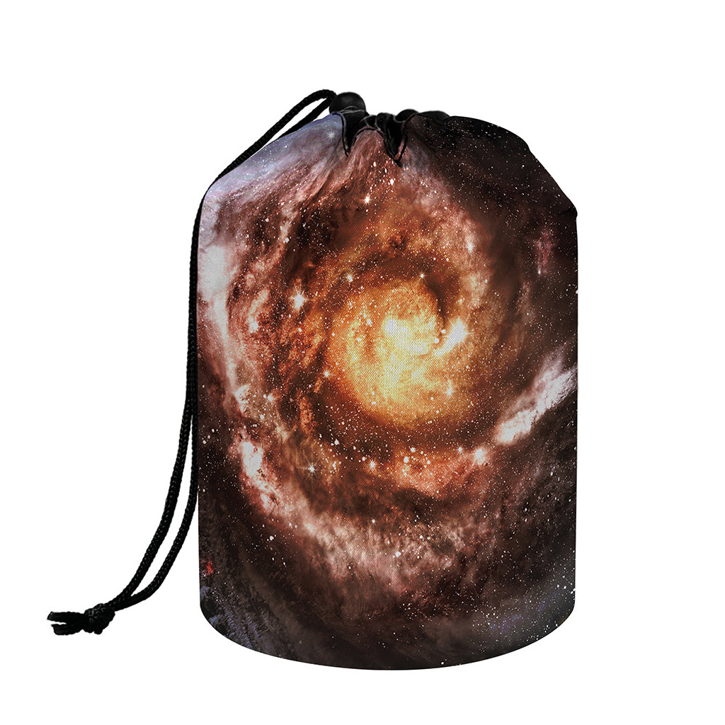 Milky Way Universe Print Drawstring Makeup Bag