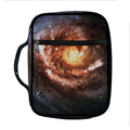 Milky Way Universe Print Front Pocket Bible Bag