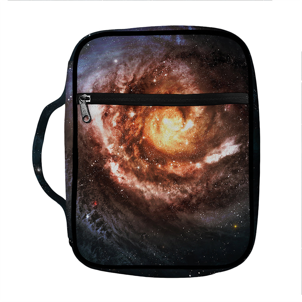 Milky Way Universe Print Front Pocket Bible Bag