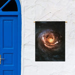 Milky Way Universe Print Garden Flag