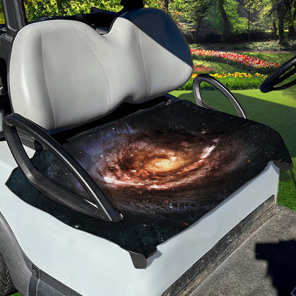 Milky Way Universe Print Golf Cart Seat Cover