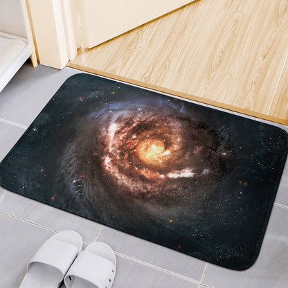 Milky Way Universe Print Indoor Door Mat