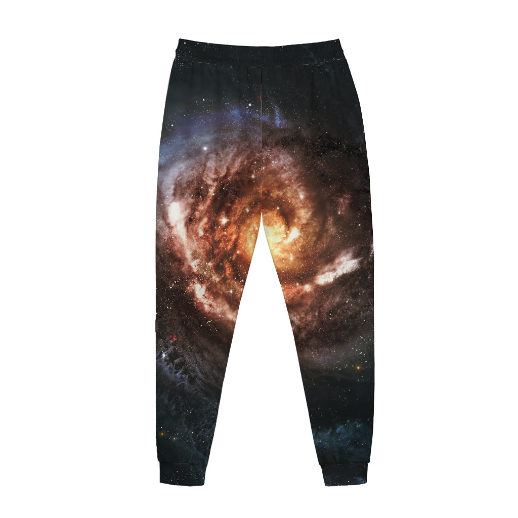Milky Way Universe Print Jogger Pants