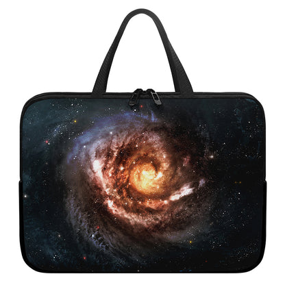 Milky Way Universe Print Laptop Sleeve With Handle
