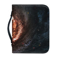 Milky Way Universe Print Leather Bible Cover