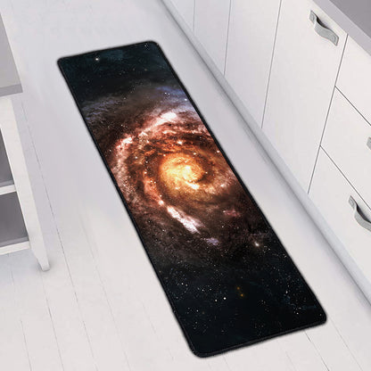 Milky Way Universe Print Long Kitchen Mat