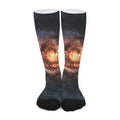 Milky Way Universe Print Long Socks