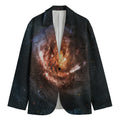 Milky Way Universe Print Men's Blazer