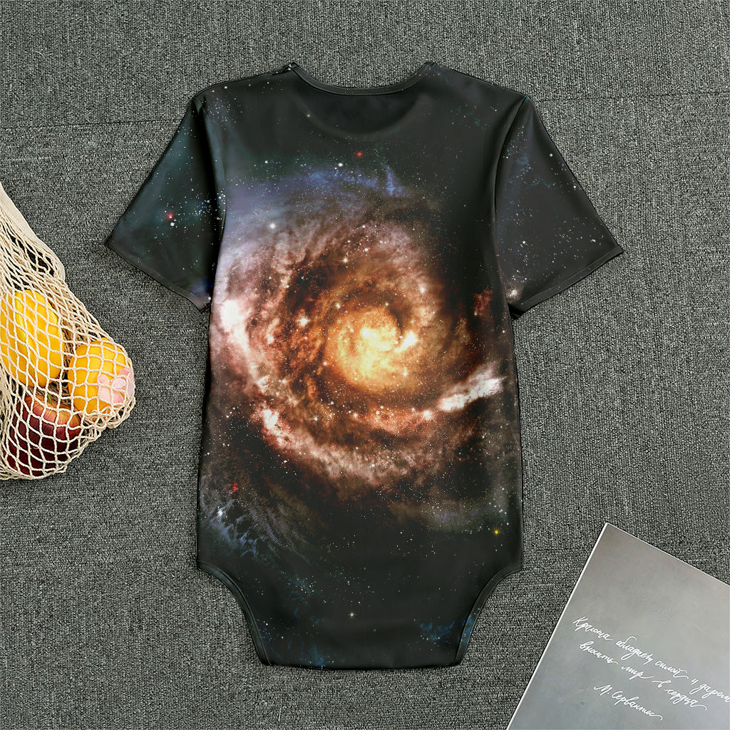 Milky Way Universe Print Men's Bodysuit