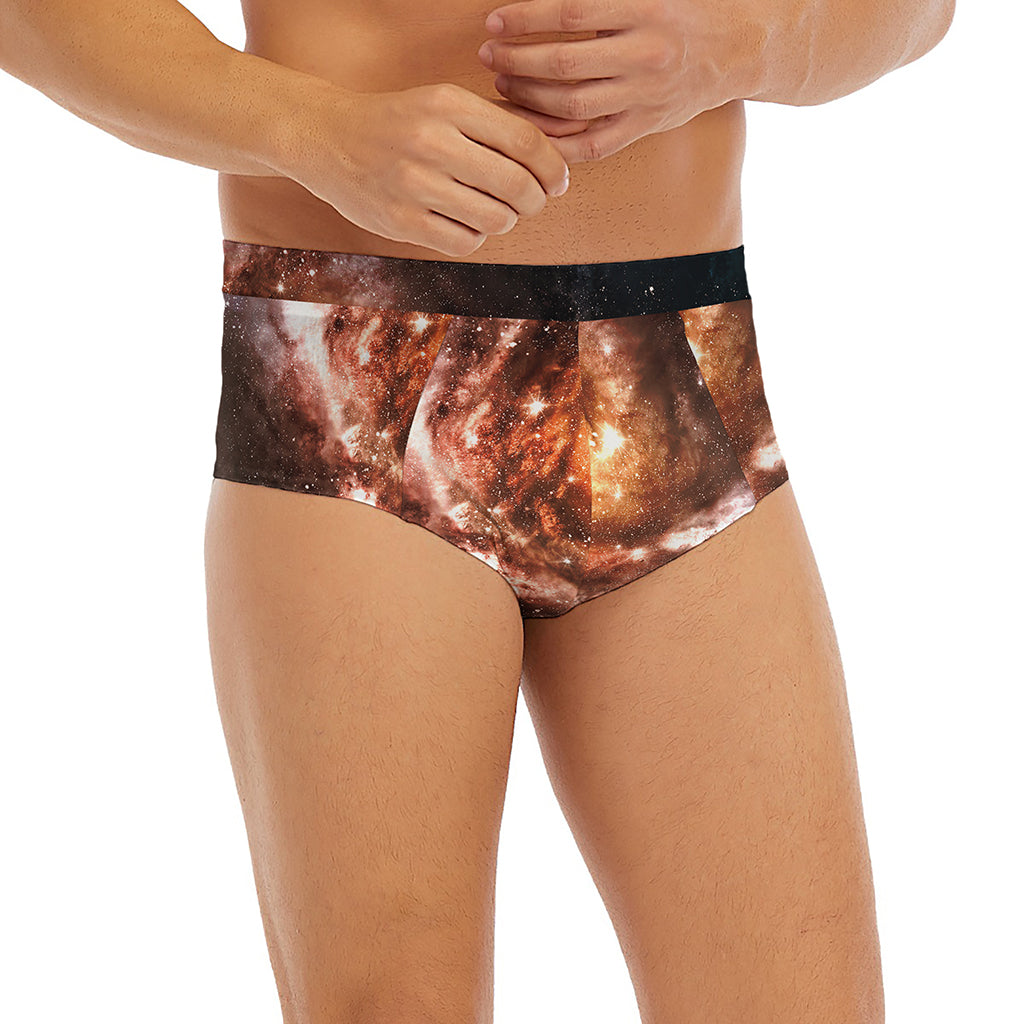 Milky Way Universe Print Men's Briefs