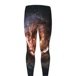 Milky Way Universe Print Men's leggings