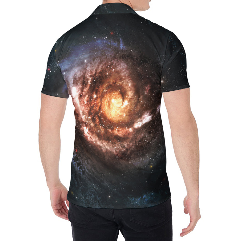 Milky Way Universe Print Men's Shirt