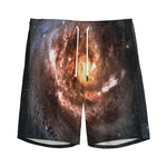 Milky Way Universe Print Men's Sports Shorts