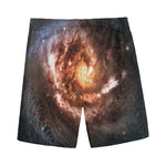 Milky Way Universe Print Men's Sports Shorts