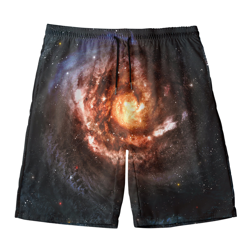 Milky Way Universe Print Men's Swim Trunks