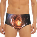 Milky Way Universe Print Men's Triangle Swim Briefs