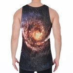Milky Way Universe Print Men's Velvet Tank Top