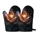 Milky Way Universe Print Oven Mitts