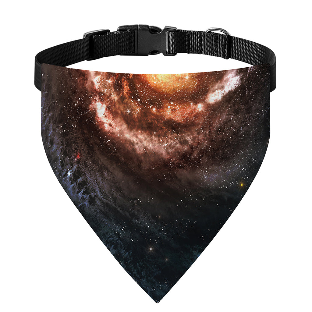Milky Way Universe Print Over The Collar Dog Bandana