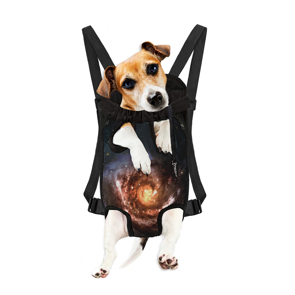 Milky Way Universe Print Pet Carrier Backpack