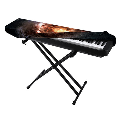 Milky Way Universe Print Piano Keyboard Cover