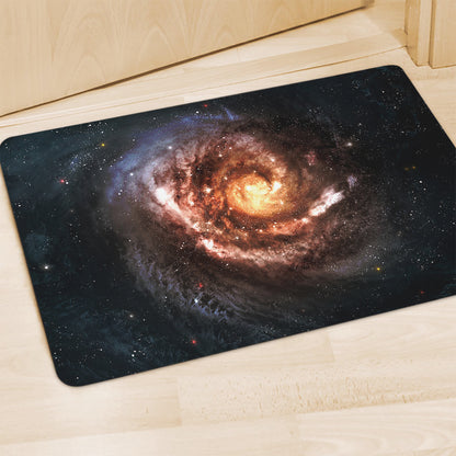 Milky Way Universe Print Polyester Doormat