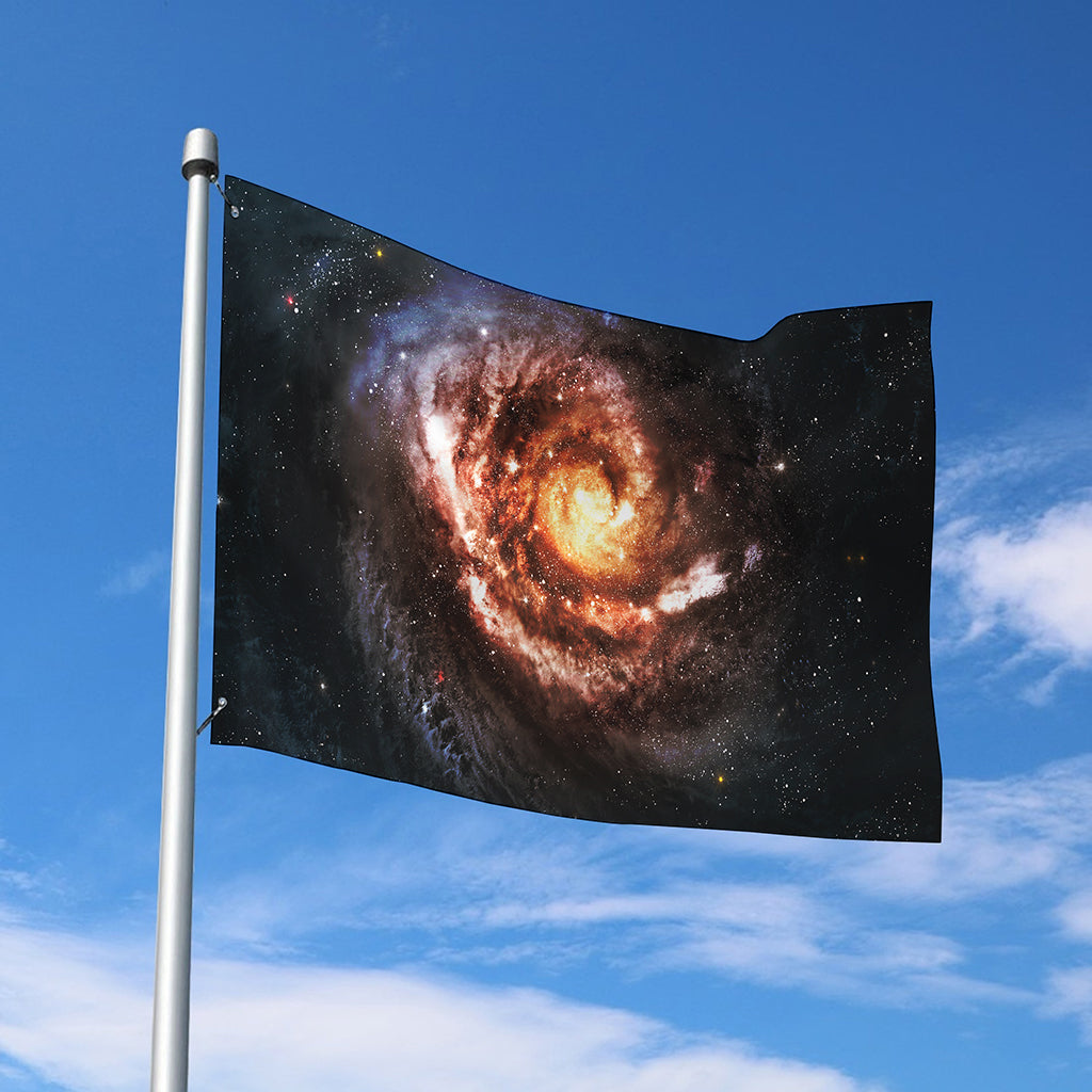 Milky Way Universe Print Polyester Flag