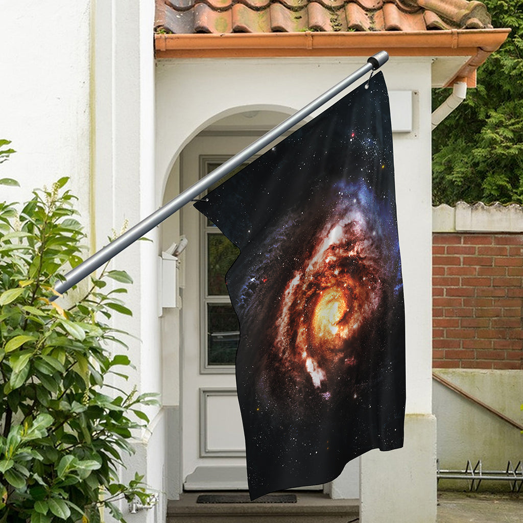 Milky Way Universe Print Polyester Flag