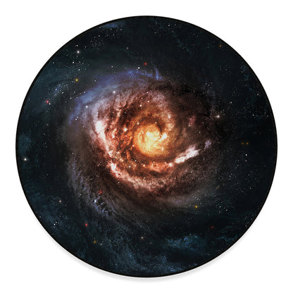Milky Way Universe Print Round Floor Mat