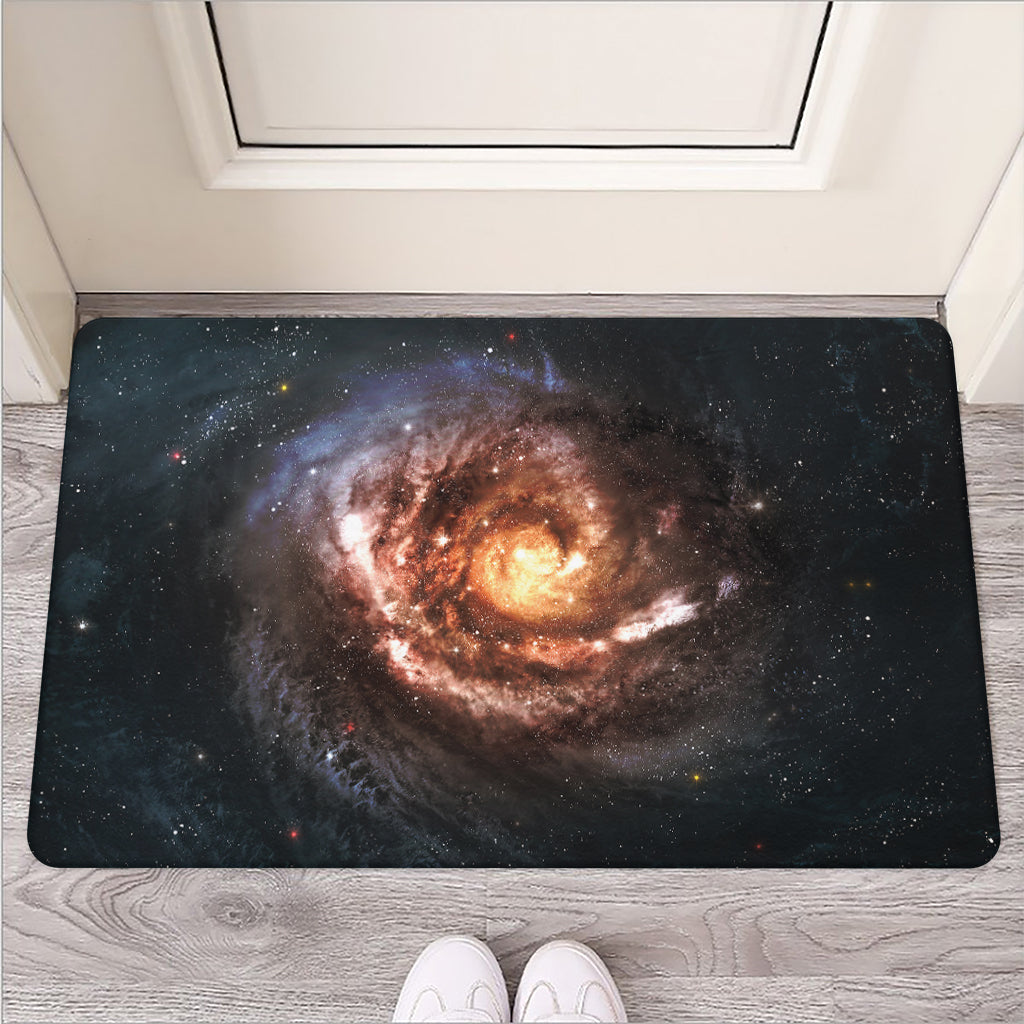 Milky Way Universe Print Rubber Doormat
