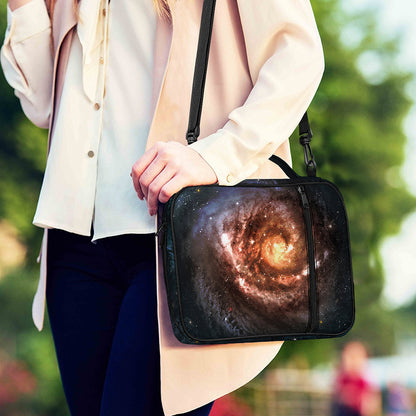 Milky Way Universe Print Shoulder Strap Bible Bag
