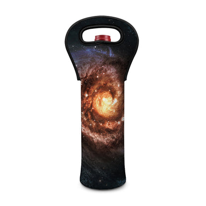 Milky Way Universe Print Single Neoprene Wine Tote