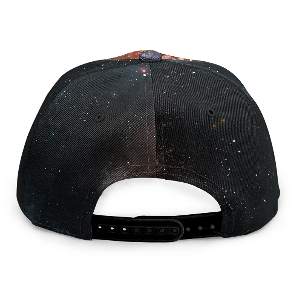 Milky Way Universe Print Snapback Cap