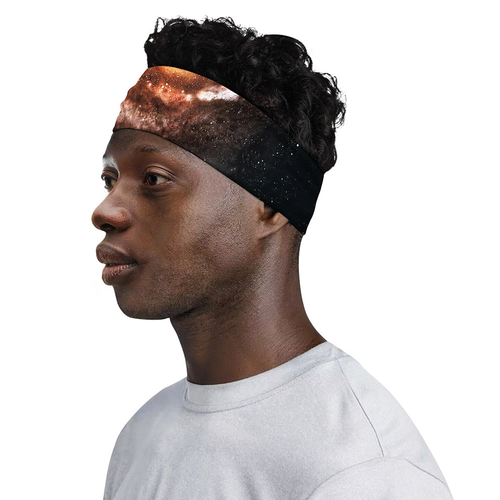 Milky Way Universe Print Sports Headband