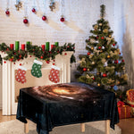 Milky Way Universe Print Tablecloth