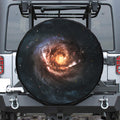 Milky Way Universe Print Tire Cover