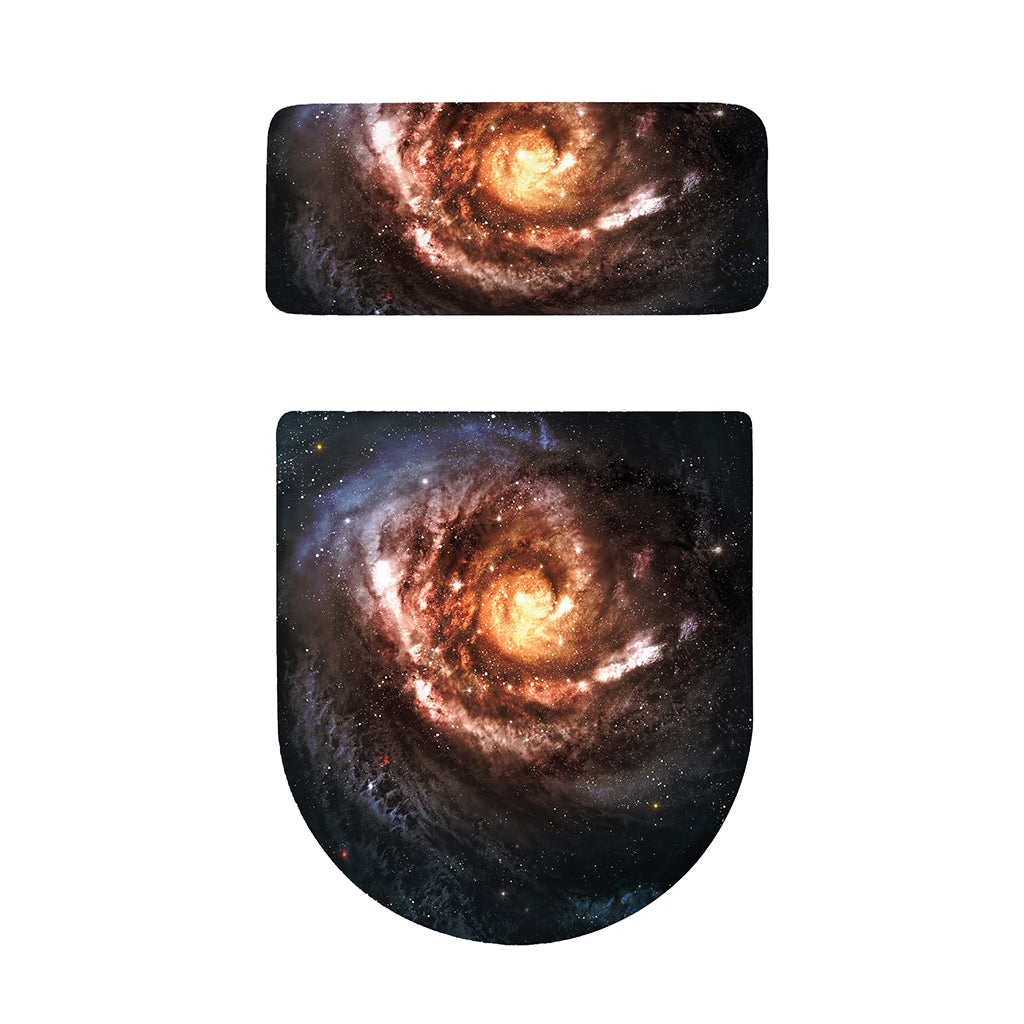 Milky Way Universe Print Toilet Lid And Tank Cover Set