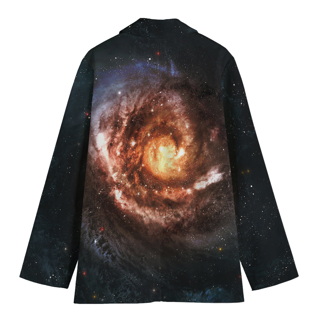 Milky Way Universe Print Women's Blazer