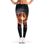 Milky Way Universe Print Women's Leggings