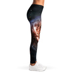 Milky Way Universe Print Women's Leggings