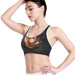 Milky Way Universe Print Women's Sports Bra