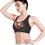 Milky Way Universe Print Women's Sports Bra