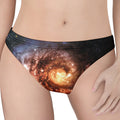 Milky Way Universe Print Women's Thong